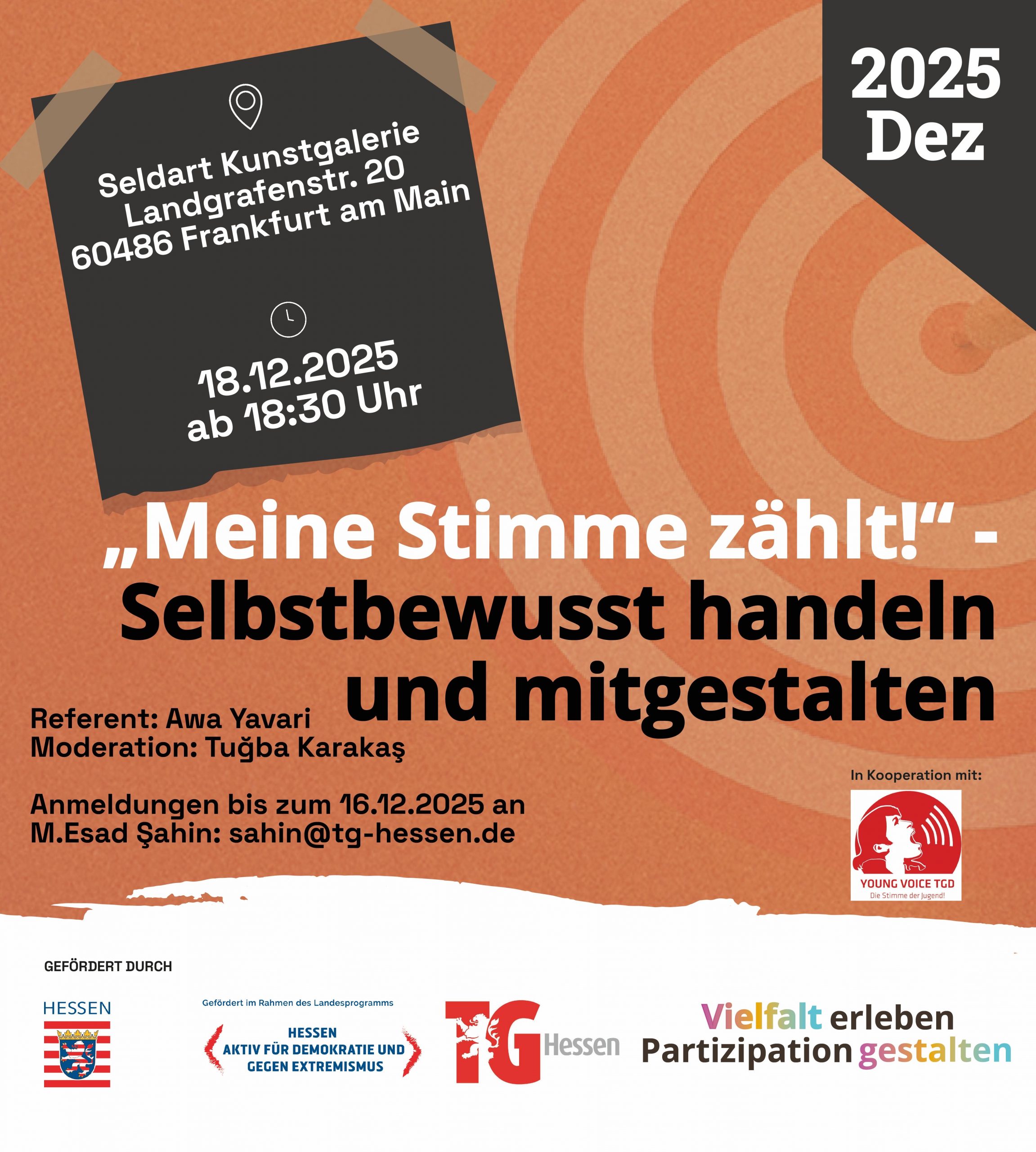 Meine Stimme zählt! – Selbstbewusst handeln und mitgestalten